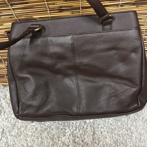 Giani Bernini Horse-Bit Leather Satchel - Picture 2 of 4